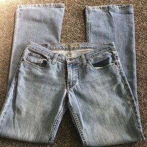 American Eagle size 6L stretch skinny flare jeans